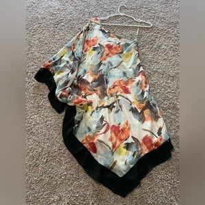 Worn Once Allen B One Shoulder Dress